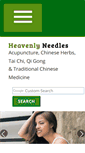 Mobile Screenshot of heavenlyneedles.com